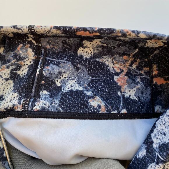 Lululemon Floral Wunder Under 21" Crop High Rise sz 8 - Picture 6 of 7